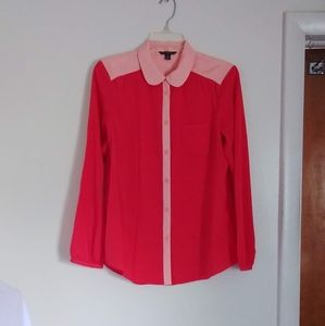 American Eagle Outfitters Coral Shirt M